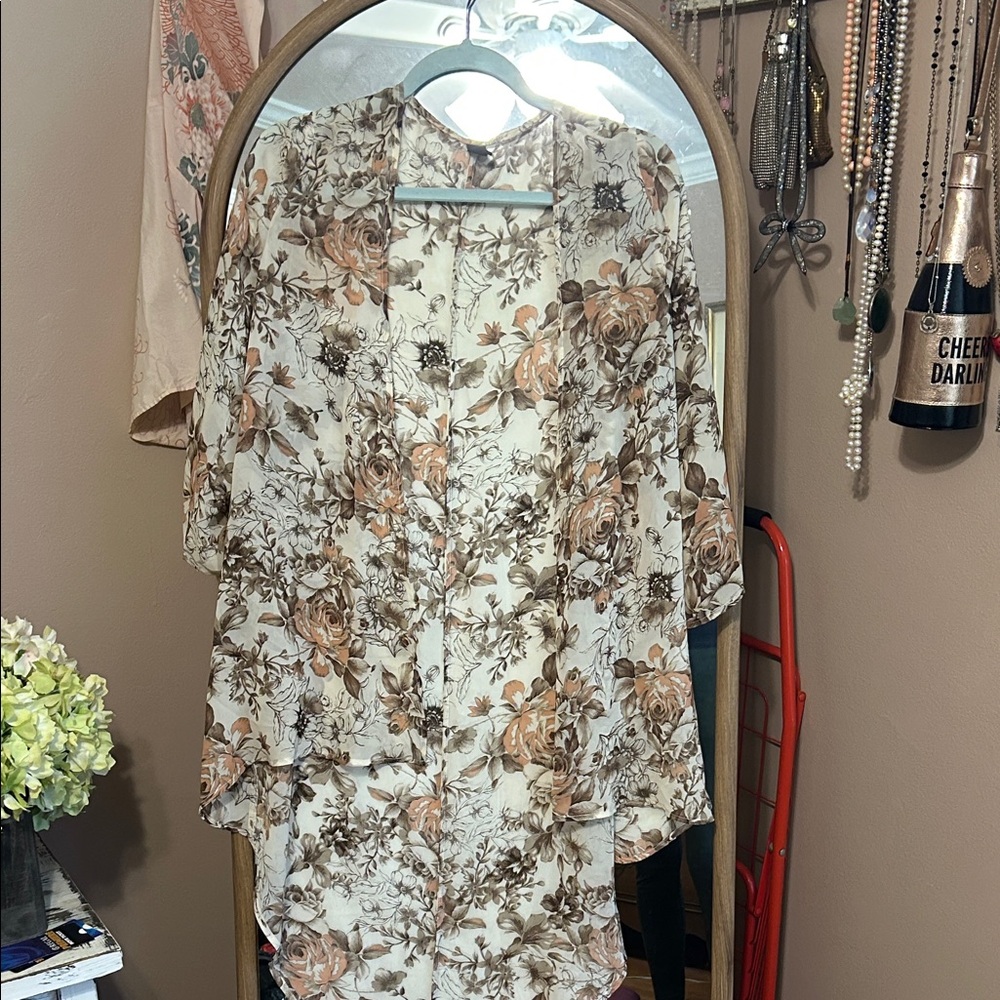 Floral Kimono Cardigan